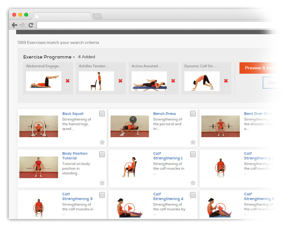 Home Exercise Prescription Programs